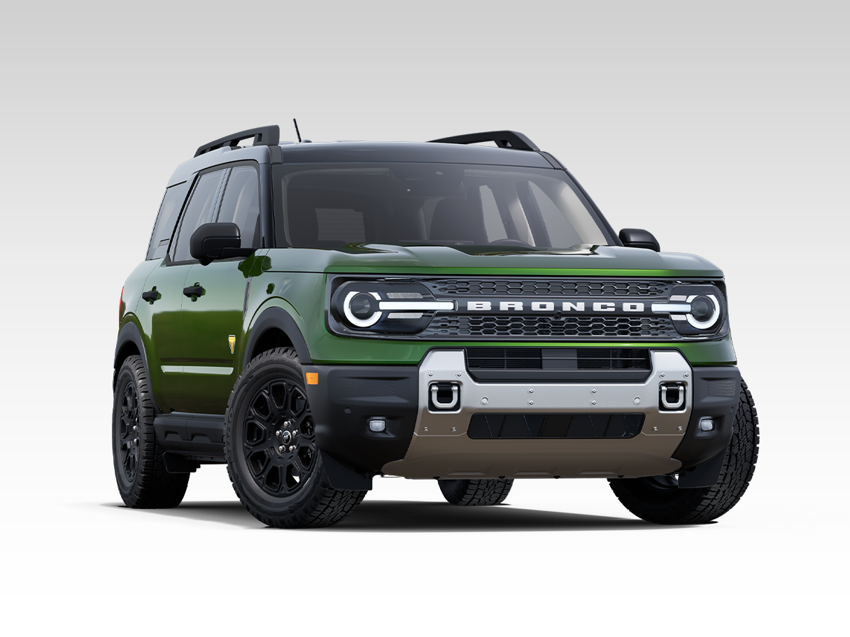 A green Ford Bronco® Sport Badlands® SUV